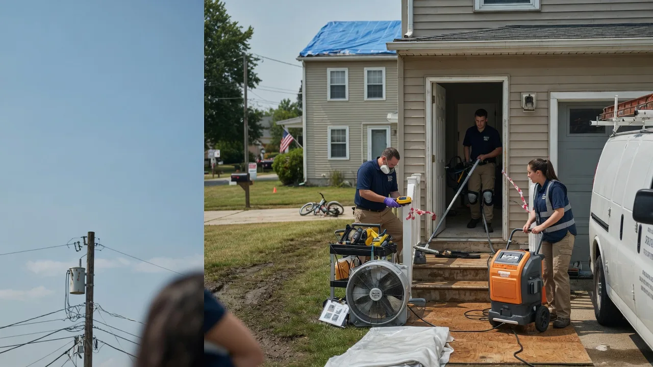 Water Damage Repair in Broadway, NC near me